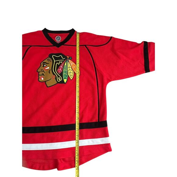 Chicago Blackhawks Red Kids Youth XXL 2XL Blank Hockey Jersey - Picture 6 of 6